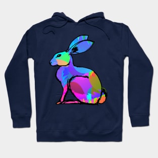 Colorful Hare Hoodie